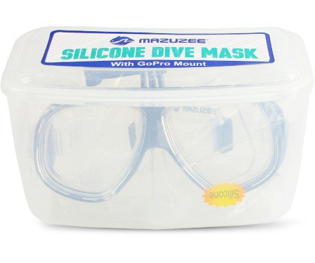 AQUA MARINE - Silicone Dive Mask (With GoPro Mount)